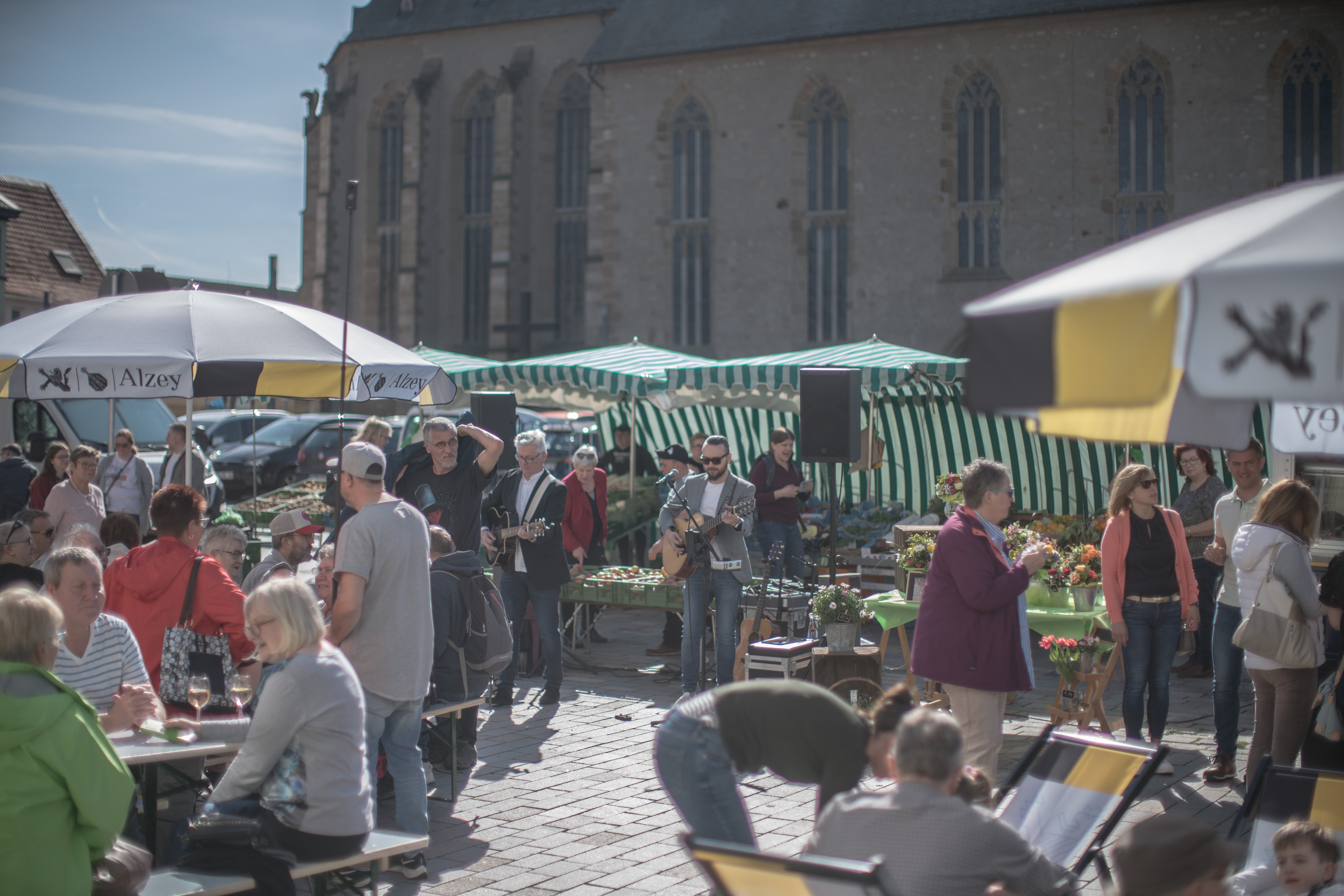 Der Alzeyer Wochenmarkt