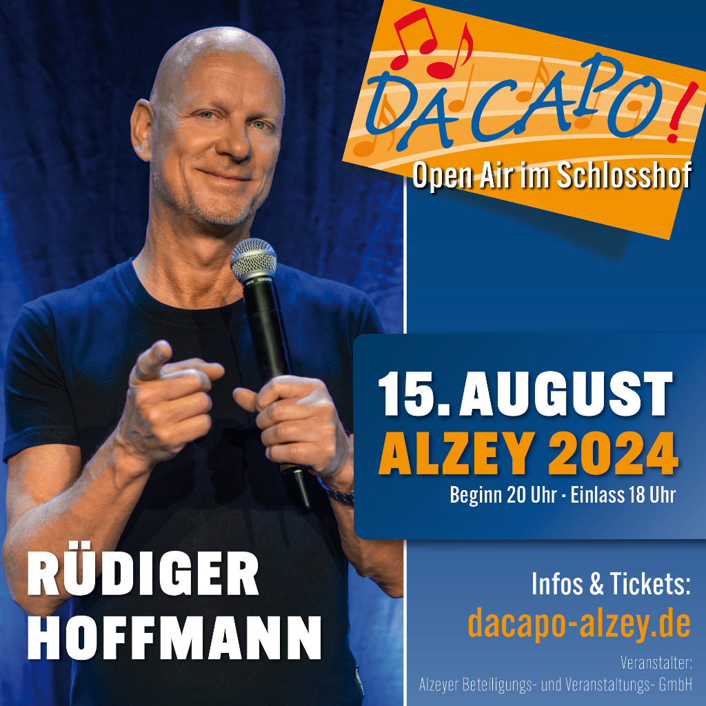 Da Capo Plakat Rüdiger Hoffmann