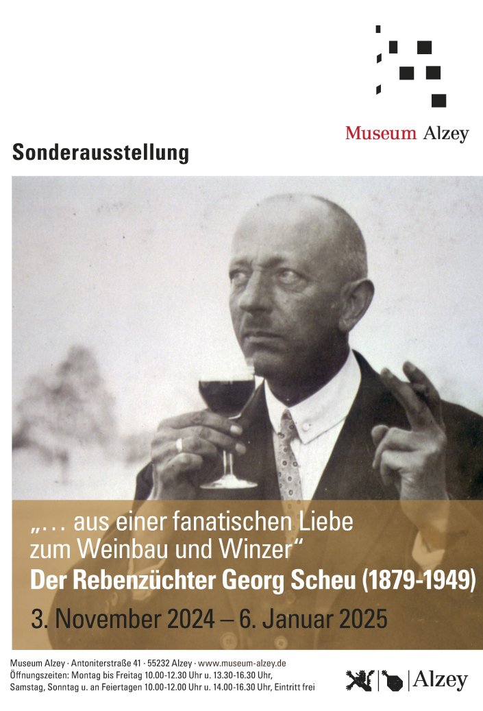 Plakat Georg Scheu