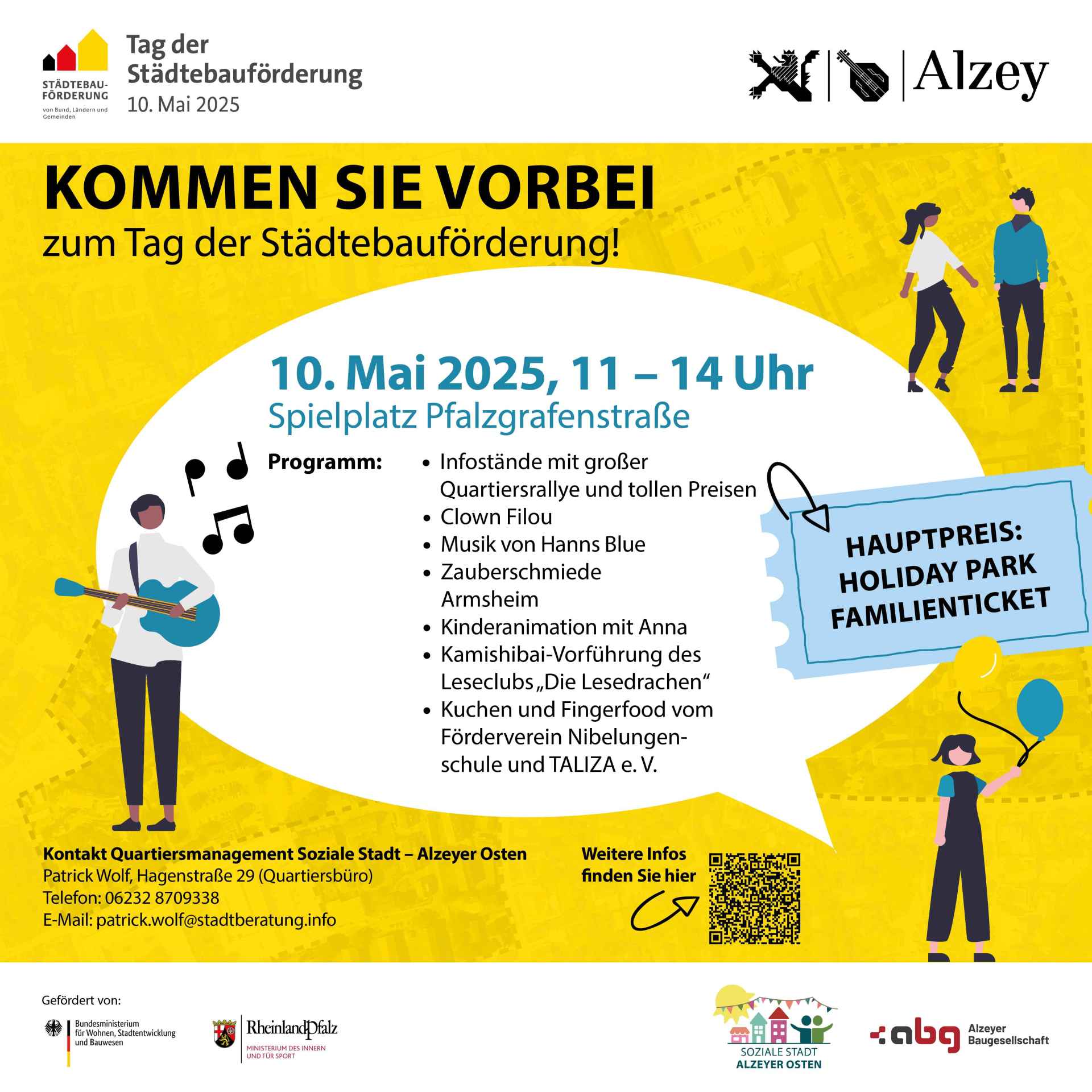 Plakat von Tag der Städtebauförderung am 10. Mai