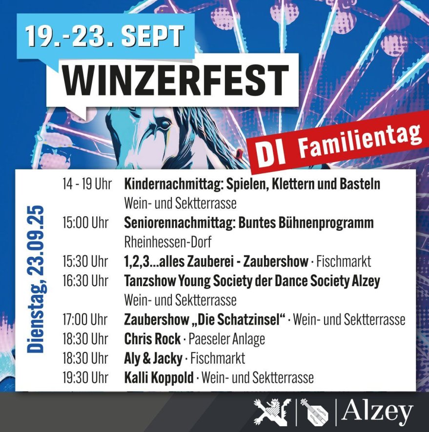Winzerfest Flyer