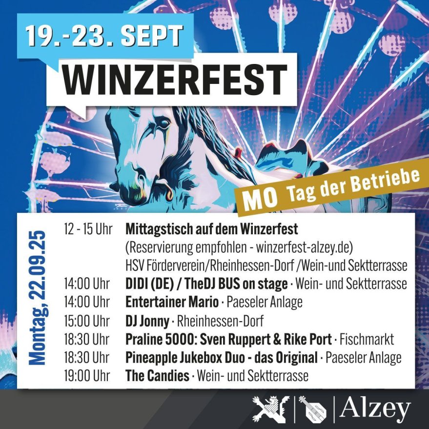 Winzerfest Flyer