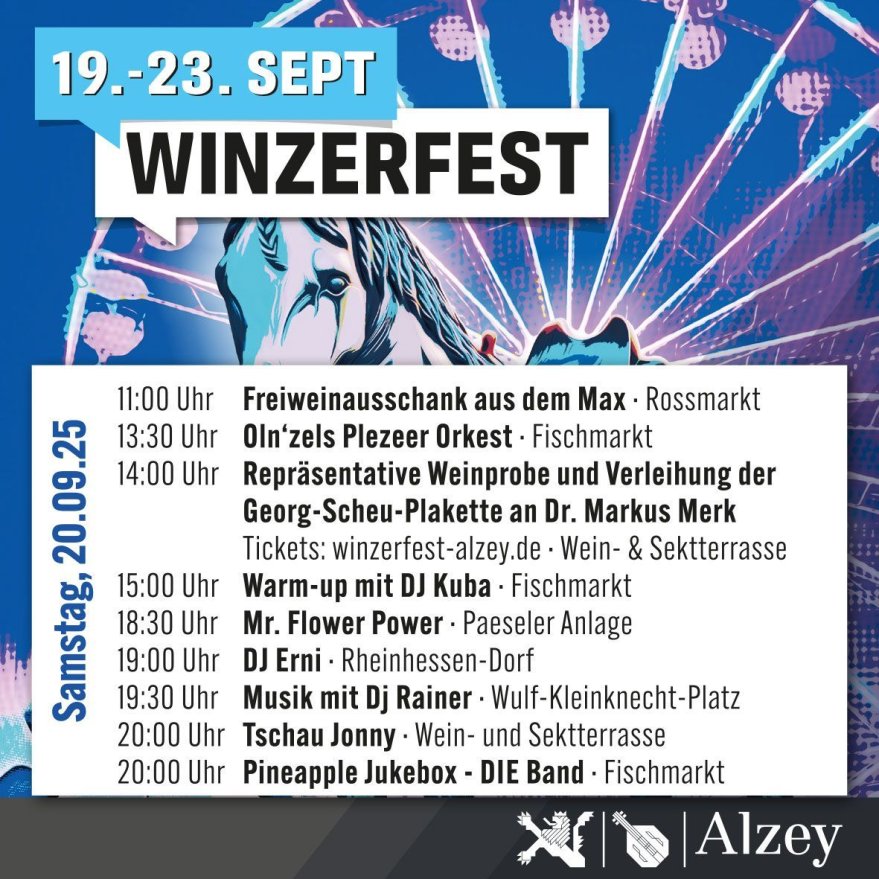 Winzerfest Flyer