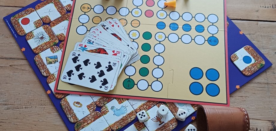 mehrere Spiele am Spieleabend