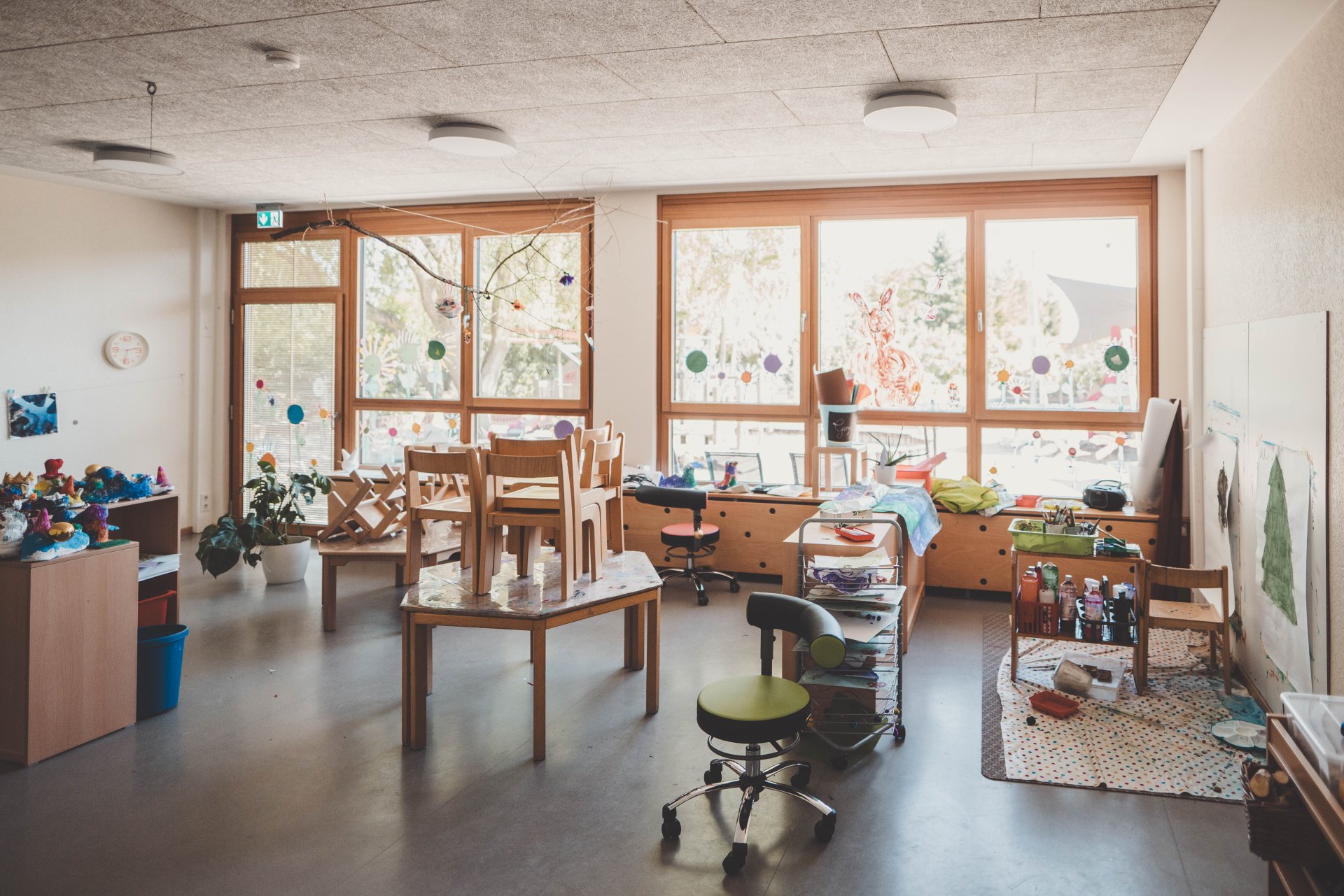 Kita am Sonnenberg Kunstraum in der Kita "Am Sonnenberg"