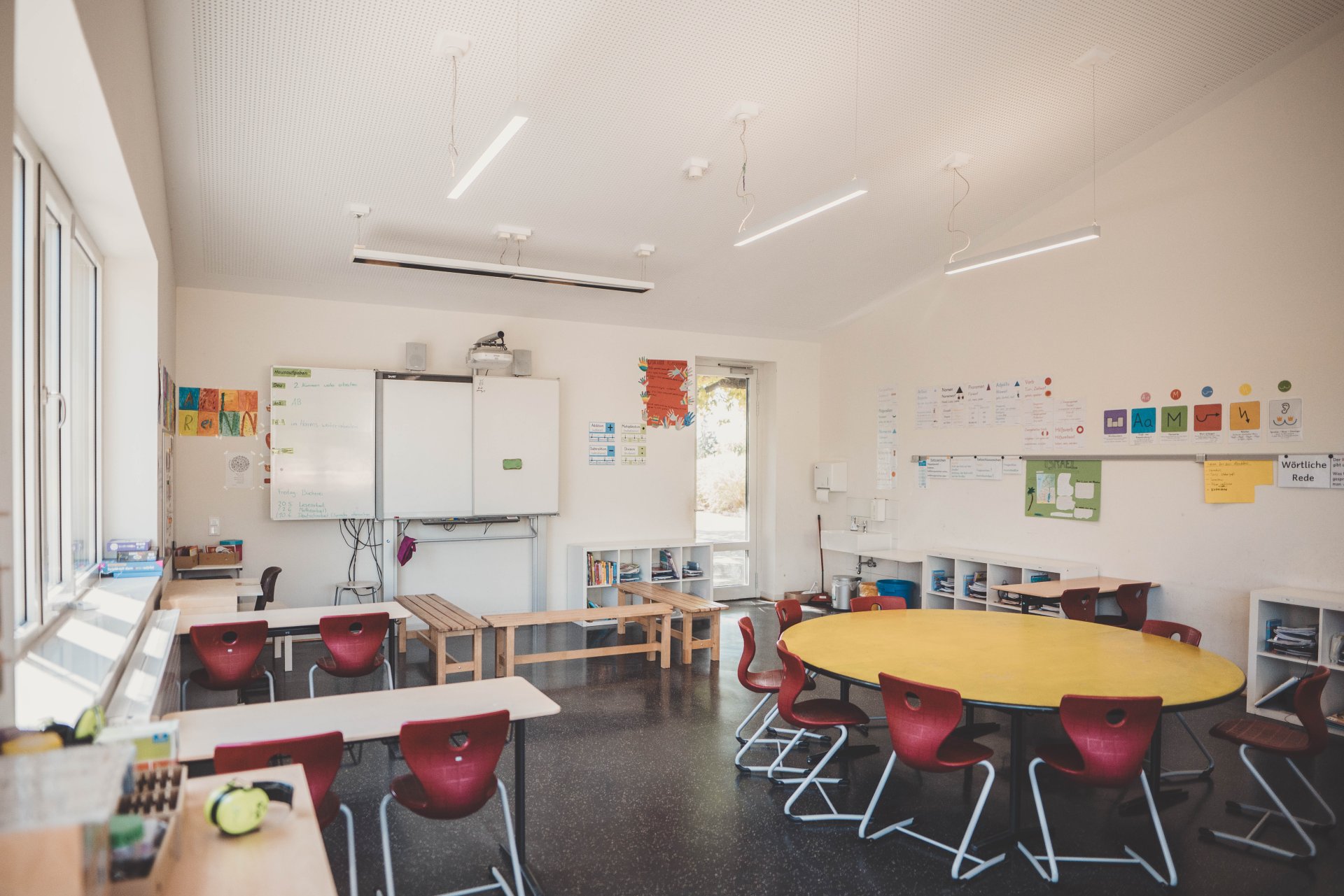 Grundschule Weinheim Klassenzimmer der Grundschule Alzey-Weinheim