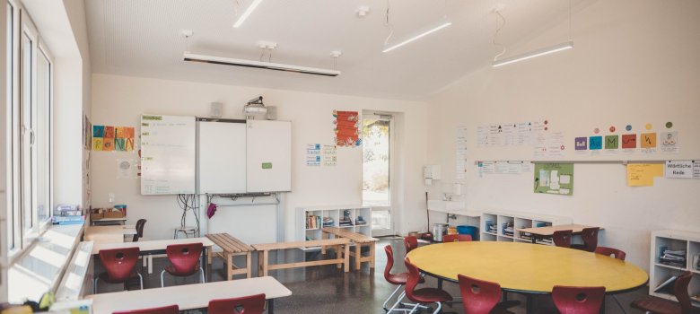 Grundschule Weinheim Klassenzimmer der Grundschule Alzey-Weinheim