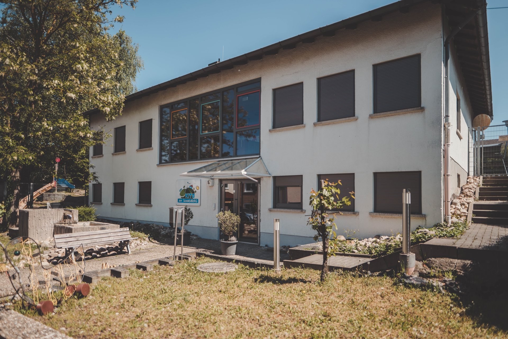 Kita "Am Sonnenberg" Eingangsbereich von Außen