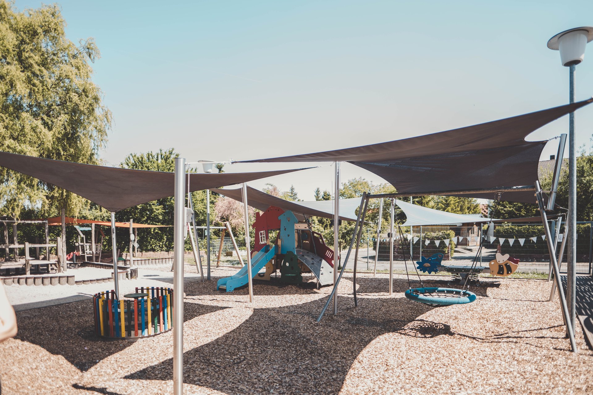 Spielbereich draußen von Kita "Am Sonnenberg"