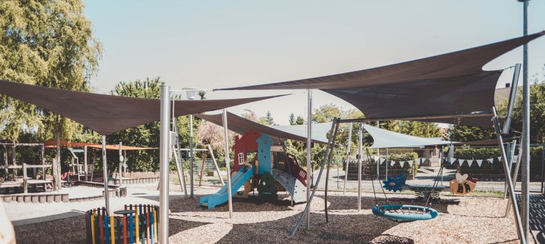 Spielbereich draußen von Kita "Am Sonnenberg"
