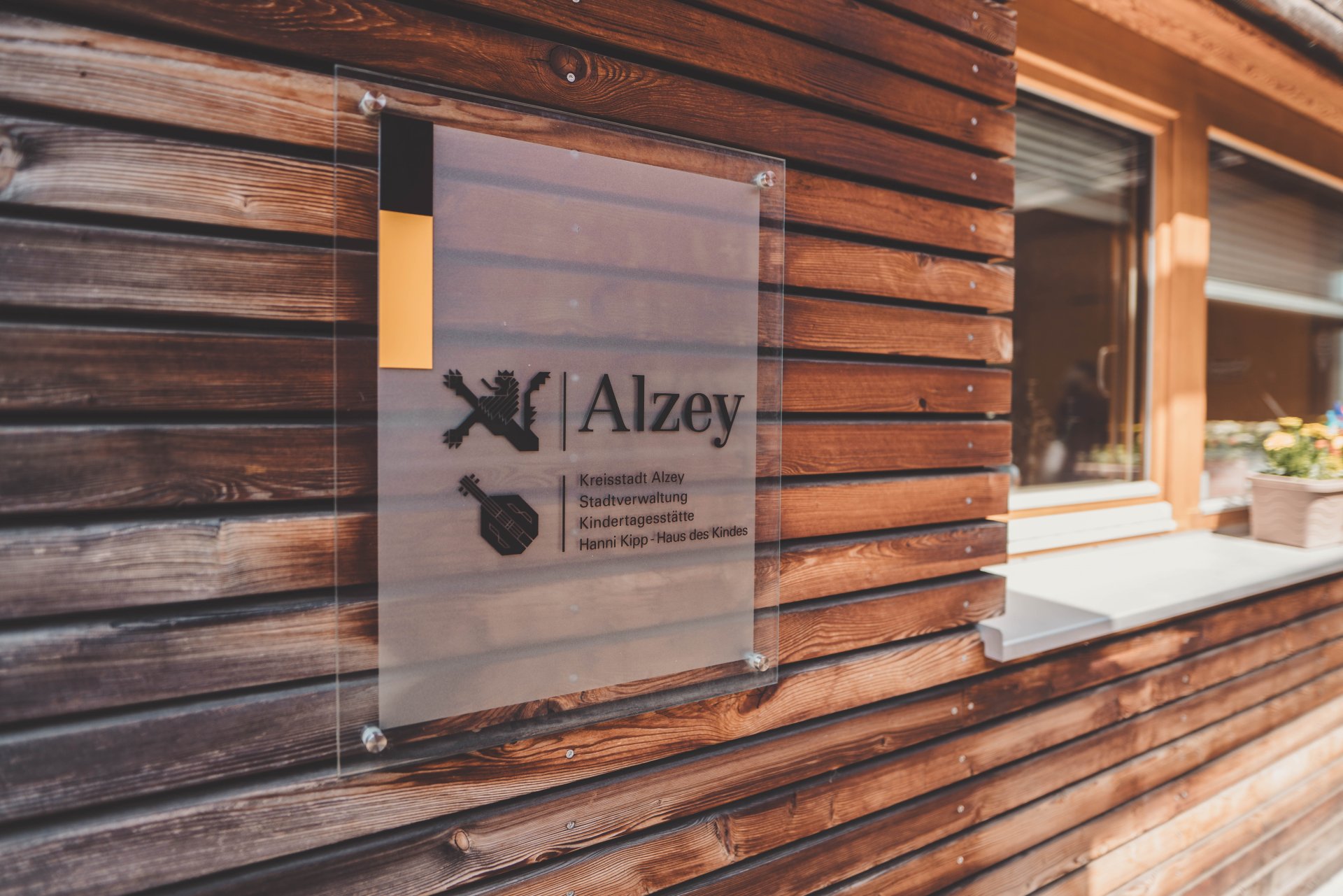 Kita Hanni Kipp Schild der Kita "Hanni Kipp - Haus des Kindes"