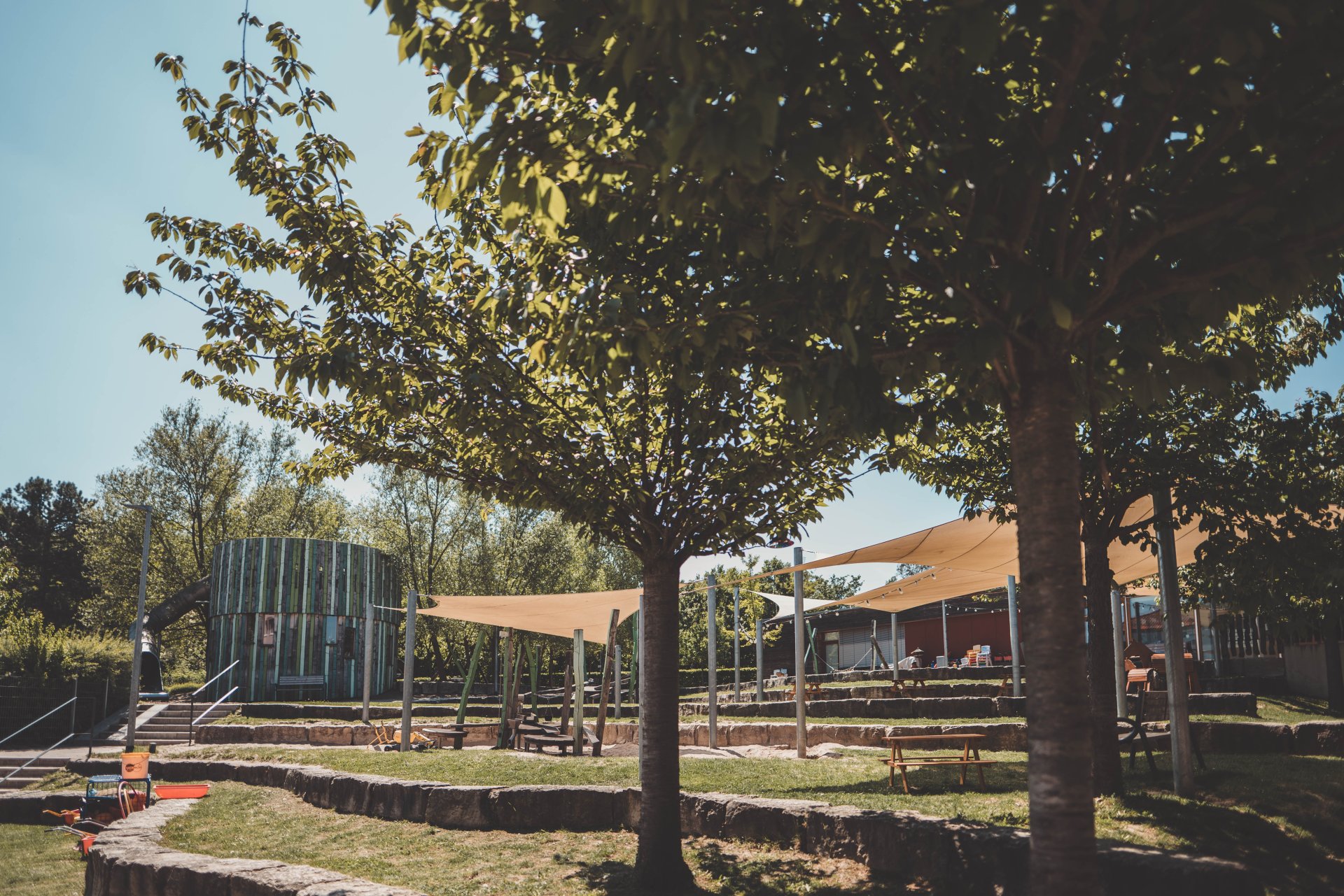 Kita Hanni Kipp Außenbereich für Kinder der Kita "Hanni Kipp - Haus des Kindes"