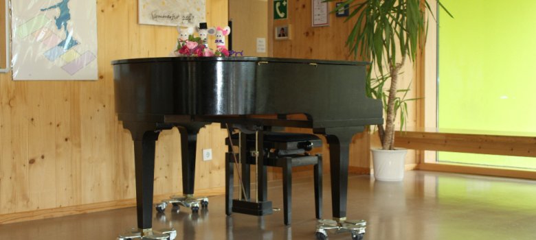 Piano in der Kita Haus der Klänge
