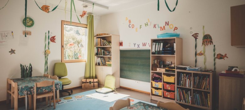 ein Raum von der Kita "Haus der Klänge"