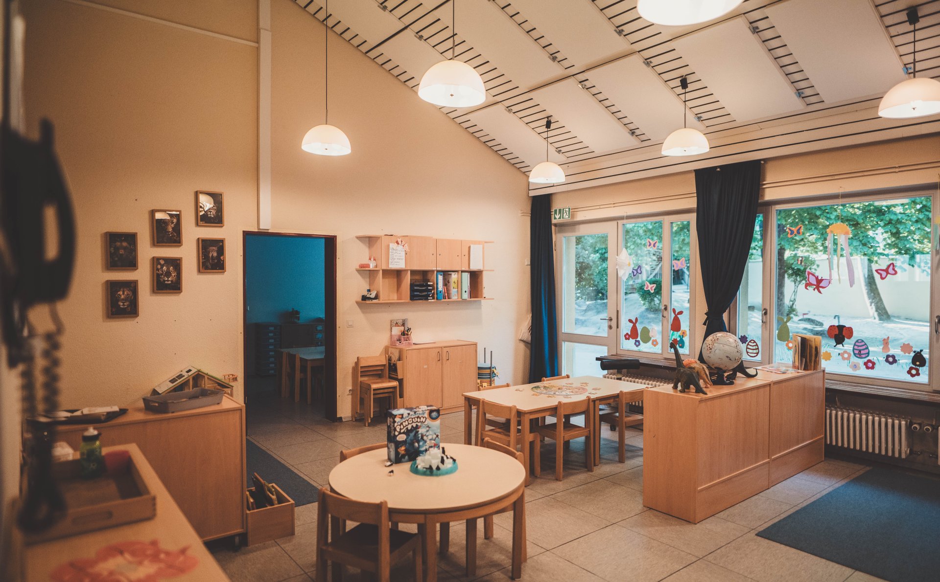 Kita Walter Zuber schlichter Raum der Kita "Walter Zuber"