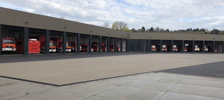 Fahrzeughallen 1 und 2. Fahrzeughallen 1 und 2.