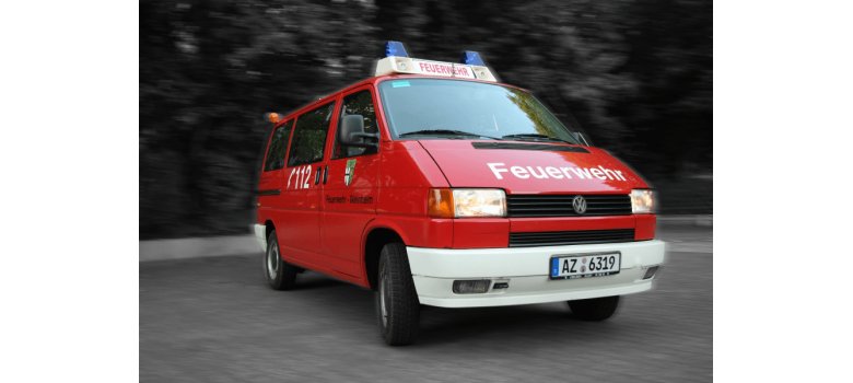 Mannschaftstransportfahrzeug der Freiwilligen Feuerwehr Alzey-Weinheim
