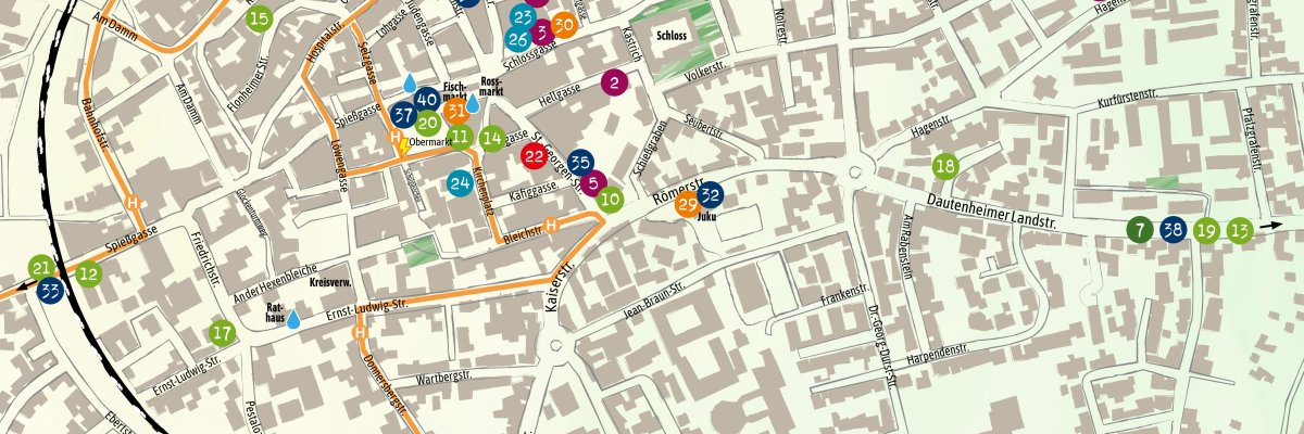 Der nachhatlige Stadtplan Der nachhaltige Stadtplan.