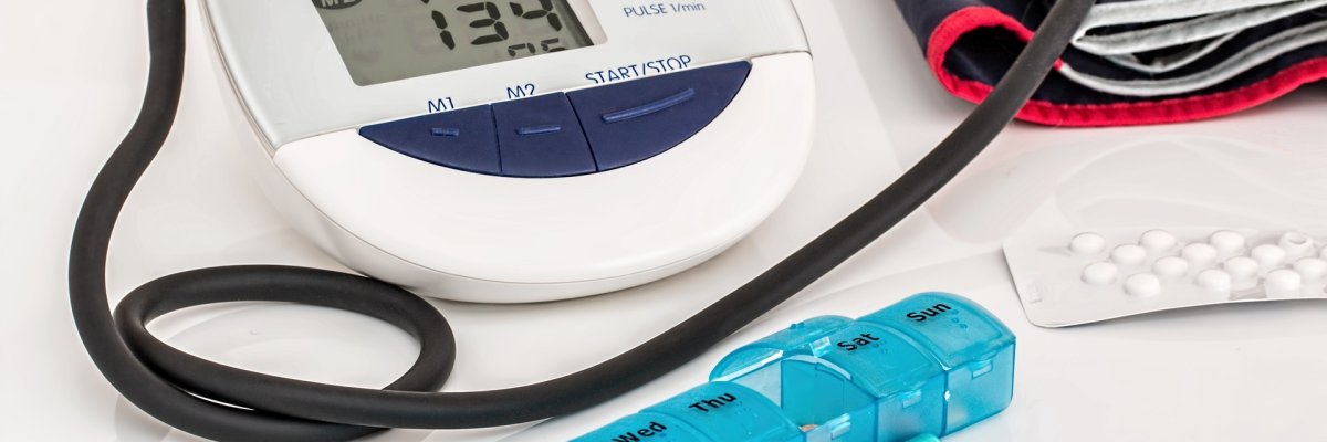 Ein Blutdruckmessgerät