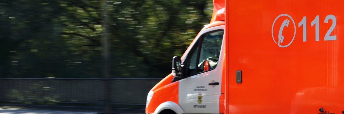 Rettungswagen Ein Rettungswagen