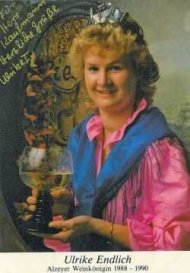 Ulrike Endlich, Weinkönigin von 1988-1990