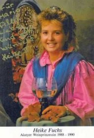 Heike Fuchs, Weinprinzessin von 1988-1990