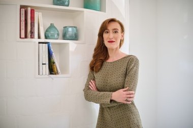 Schriftstellerin Nora Bossong ist Preisträgerin des Elisabeth-Langgässer-Literaturpreises 2024. 