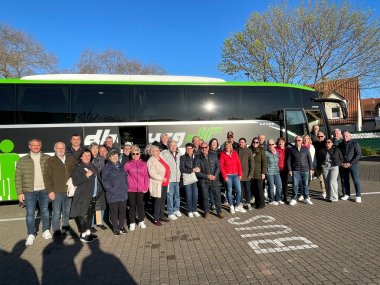 Rechnitz Touristen in ihrer Partnerstadt Alzey