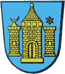 Das Wappen der Stadt Rechnitz