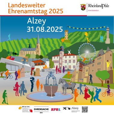 Landesweiter Ehrenamtstag 31.08.2025 mit verschiedenen Orten in Alzey