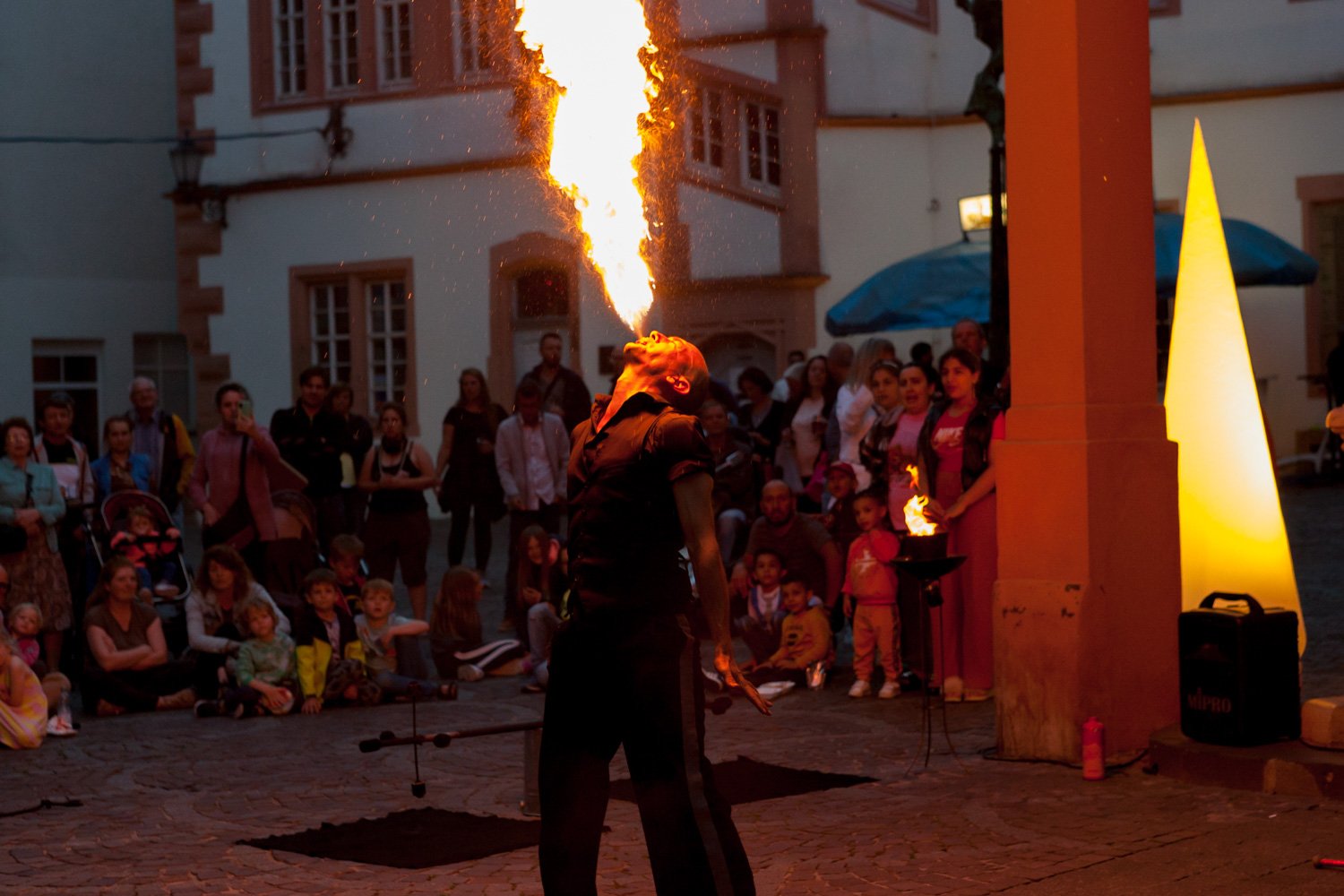 Feuerspucker bei den alzeytopen