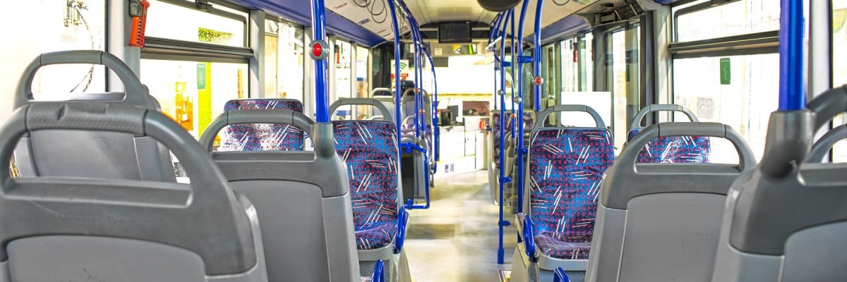 Stadtbus von Innen