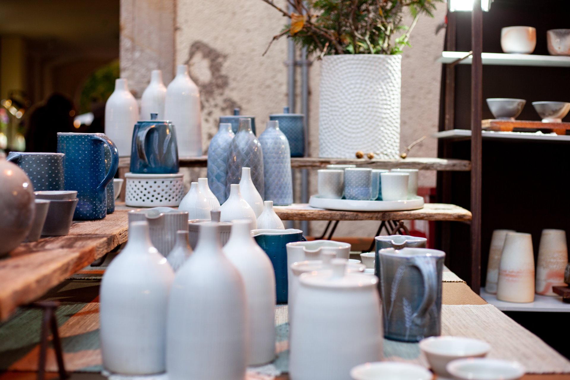 Keramik und Töpferwaren