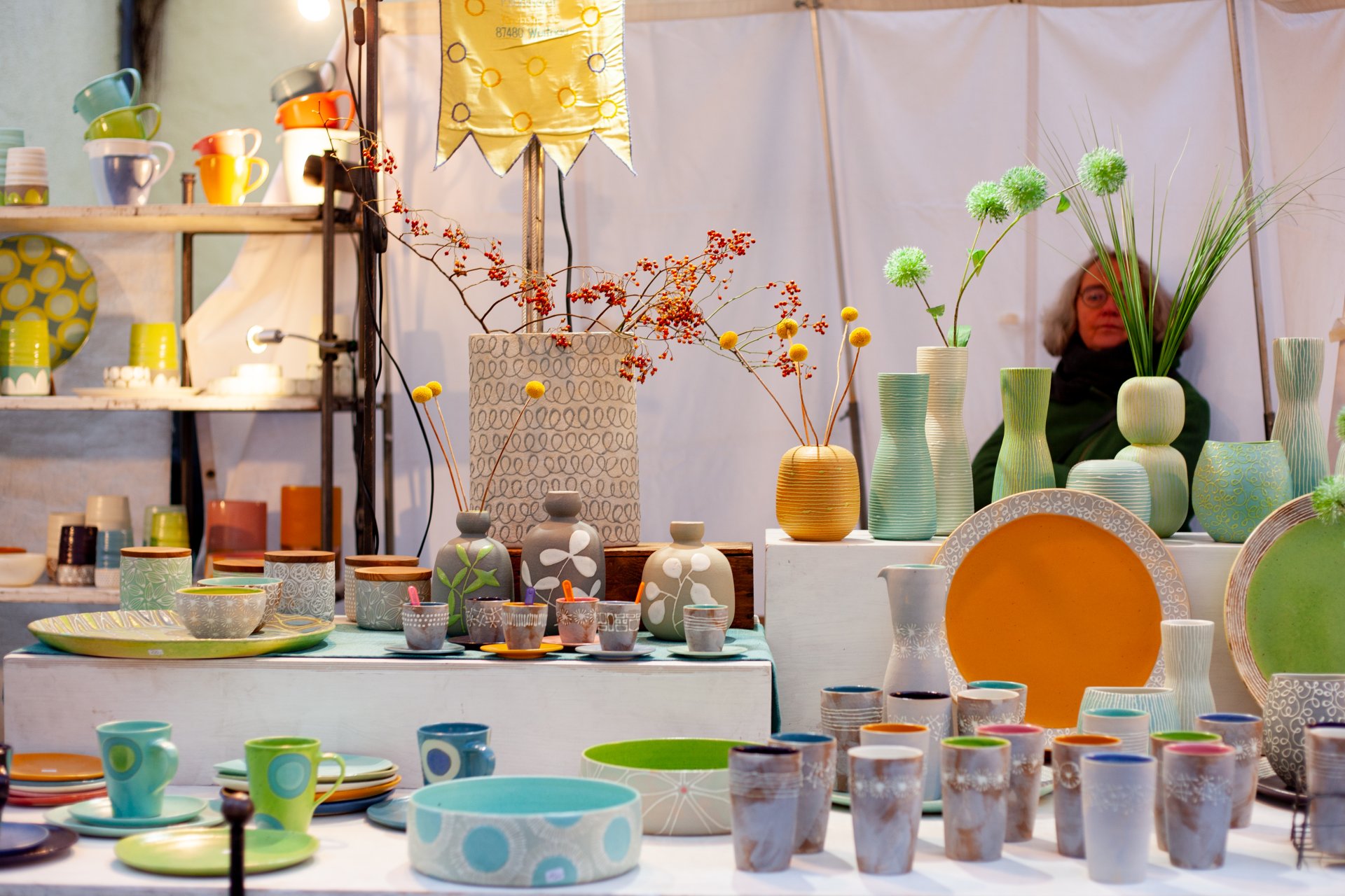 Keramik und Töpferwaren