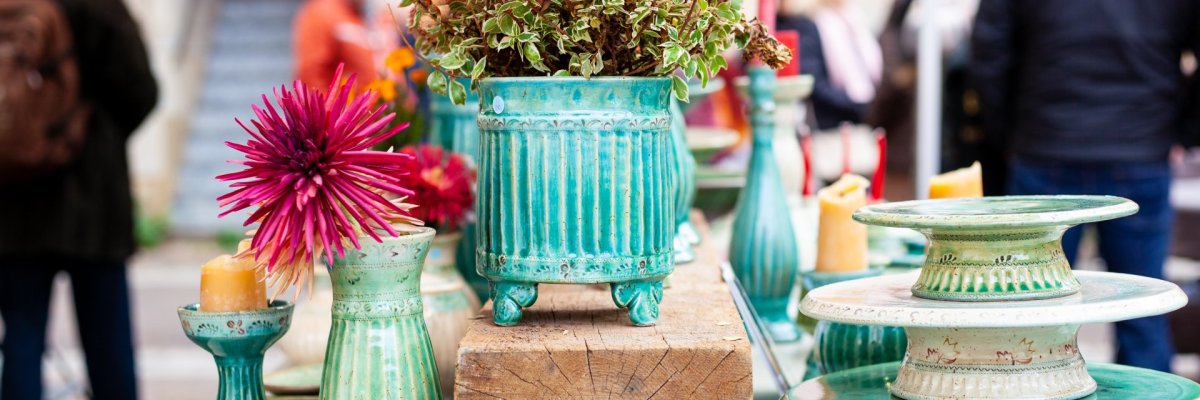 Töpfermarkt Alzey Keramik und Töpferwaren