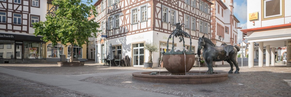 der Roßmarkt in Alzey