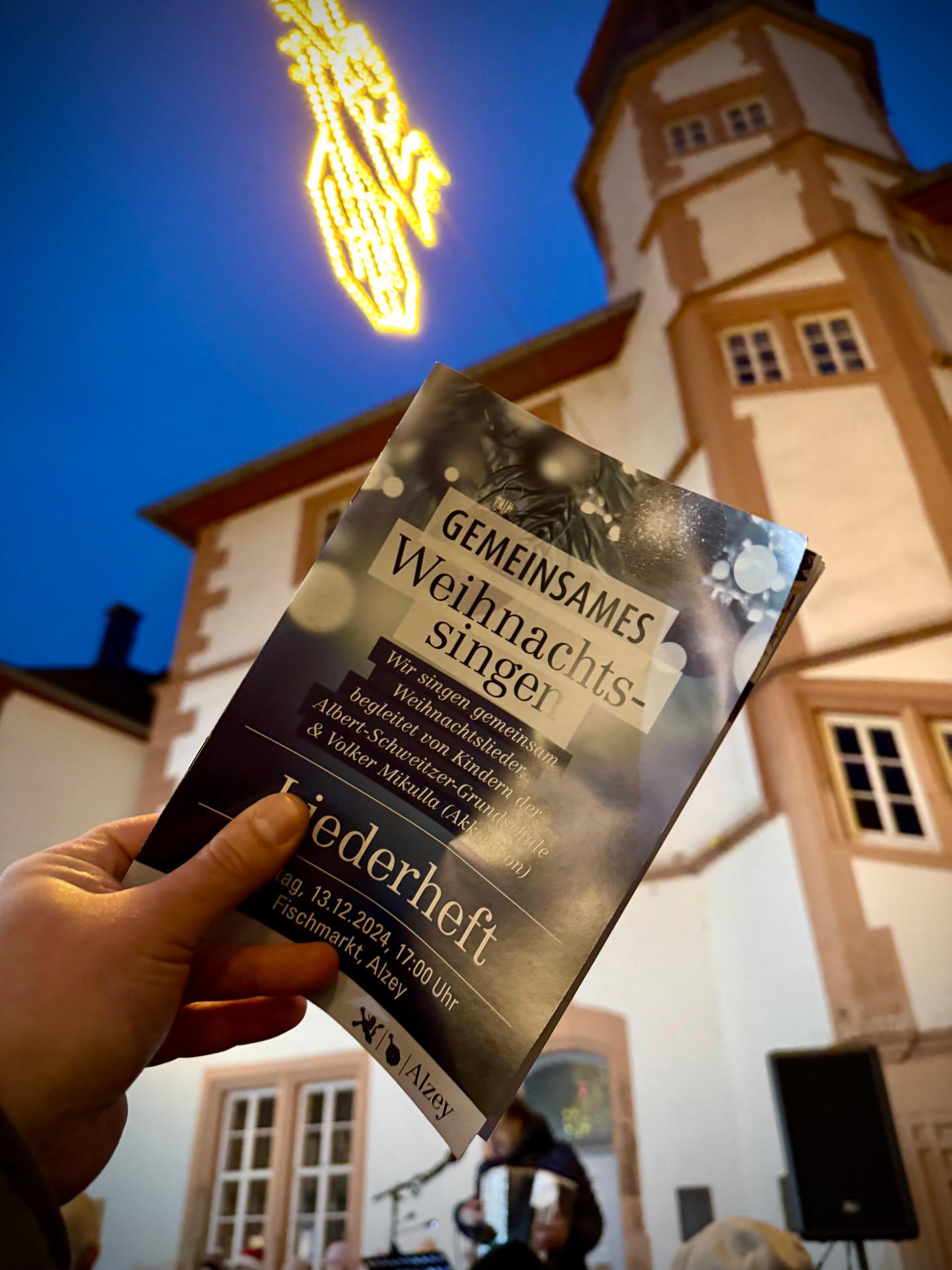 Weihnachtsliedersingen