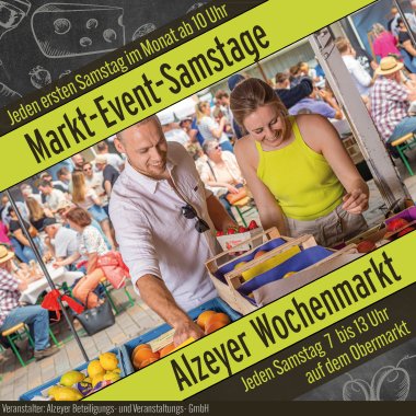 Standard Informationen zu Markt-Event-Samstagen