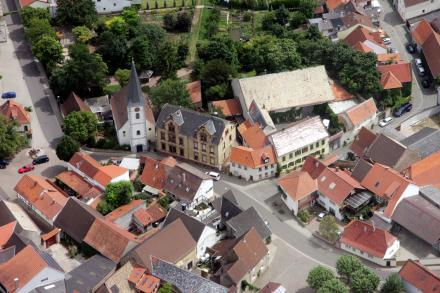 Heimersheim von Oben. 