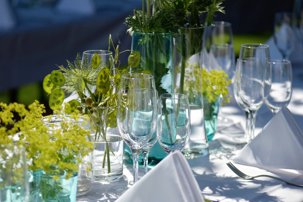 Ein gedeckter Tisch