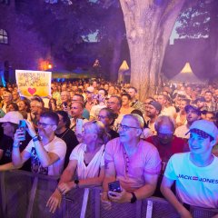 Klatschendes Publikum auf einem Konzert