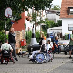 Rollstuhlbasketball am Ehrenamtstag