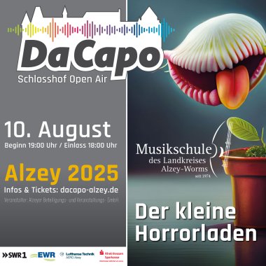 DaCapo Open Air am 10 August, 18 Uhr.