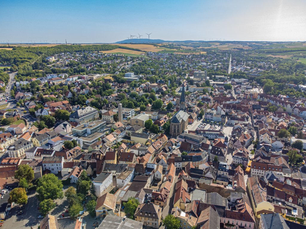 Alzey von oben