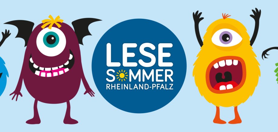 Plakat für Lesesommer Rheinland-Pfalz