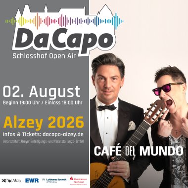 Flyer DA CAPO 2026 Café del Mundo