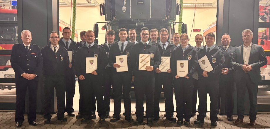 Generalversammlung und Urkundenverleihung der Freiwilligen Feuerwehr