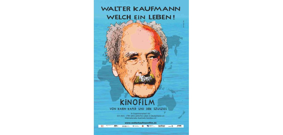 Flyer Sondervorführung in Alzey Walter Kaufmann "welch ein Leben"