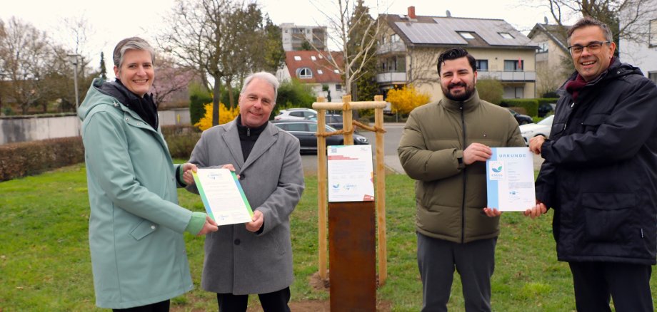Die Mission Leben-Altenpflegeheime Haus Michael und Haus Tabea in Alzey erhalten Nachhaltigkeitssiegel EMAS und We Impact