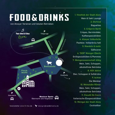 Flyer und Programm für die Alzeyer Johannisnacht am 13.06.2026